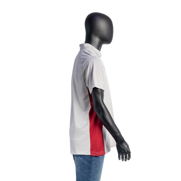 UNISEX POLO ASPIRE, POLO CONTRAST WITH MATCHING MESH - Picture 3 of 7